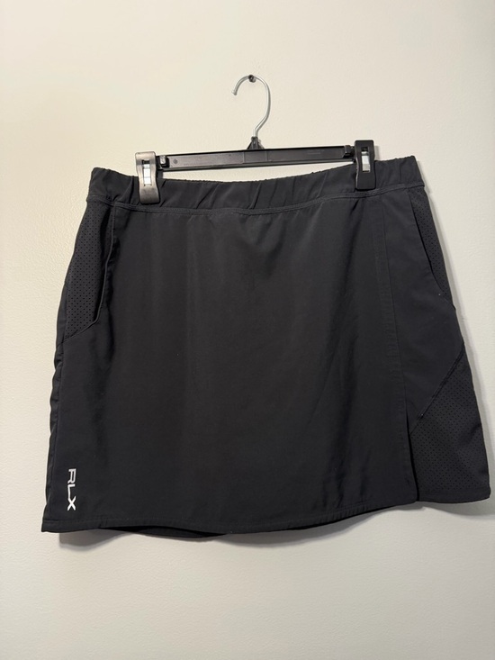 Ralph Lauren Dresses & Skirts - Ralph Lauren Black RLX Athletic Skort with Mesh Insets